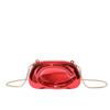2026 Nova Bolsa de Acrílico Tendência Clássica Caixa Redonda Clutch Bolsa Retro Alça de Metal Ombro Transversal Bolsa de Festa