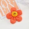 Nueva tela colorida flor muñeca hecha a mano DIY horquilla material ropa zapatos y calcetines relleno de algodón accesorios broche de peluche
