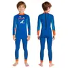 Traje de baño Kidsren de 2.5 mm, Traje de buceo para clase de natación, Traje de baño térmico de una pieza a prueba de frío para nadar, Traje de baño térmico de secado rápido