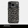 Lista de Capas de Celular para Comércio Exterior Pontos Pretos Criativos Adequado para Iphone17 Apple 16/15 Película Dois-Em-Um Capa Rígida
