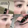 ¡Cepilla los girasoles! Tubo de Acero Feixi Máscara de Pestañas Cantidad Fibra Larga Sin Manchas Ultra Fina Rizadora Ligeramente Curva Para Mujer