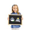 8 pegatinas de rompecabezas de gato rompecabezas interactivo padre-hijo creativo mascota de dibujos animados original pegatinas para hacer caras