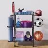 Rack de Armazenamento de Equipamentos Esportivos Amazon Fitness Halteres Bolas Rack de Armazenamento Carrinho Multifuncional de Espuma para Yoga