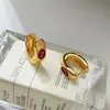 Novos brincos de moda em forma de U dourados brilhantes simples com incrustação de diamantes para mulheres Coreia do Sul leve luxo alta qualidade brincos atacado