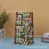Boutique de Sacos de Doces Processamento Criativo LOGO Desenho Animado Papel Kraft Festa Aniversário Bolsa de Mão Sacola Bolsa de Presente