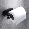 Portarrollos de papel de cocina de acero inoxidable sin taladro para tocador, baño, inodoro, portarrollos de papel higiénico de pared