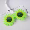 Lentes de Margarita del Mismo Estilo de Xiaohongshu Accesorios para Fotos de Fiesta de Cumpleaños Celebridad de Internet Creativo Divertido Gafas de Cumpleaños para Niños