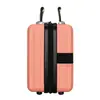 Maleta de ruedas de 20 pulgadas 24 pulgadas maleta de gran capacidad para estudiantes universitarios hombres y mujeres con cerradura de combinación maleta de ruedas universales juego de dos piezas