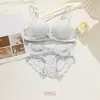 Sutiã Push-Up de Bolinhas Pure Desire com Costas Cruzadas para Mulheres, Sutiã Sem Fio para Seios Pequenos, Reunião e Controle dos Seios Laterais com Bojos