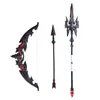 Productos Periféricos para el Juego Three-G Kill: Lanza Fangtian de Lu Bu, Set de Armas Arco Qilin, Manualidades de Modelos Metálicos para Colección