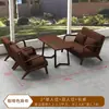 Alemão 2026 Fabricante Popular Simples Casual Comercial Loja de Chá de Leite Café Quiosque Sofá Restaurante Ocidental Bar Livro