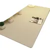 Alfombrilla de Escritorio de Cuero Ecológica de Color Sólido para Estudiantes Protección Ocular Impermeable a Prueba de Aceite Antideslizante Alfombrilla para Mesa de Café Lavable Alfombrilla para Escritorio de Estudio de Computadora
