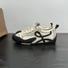 Zapatos de entrenamiento alemanes para mujer que aumentan la altura, nuevos populares de otoño 2026, colorblock retro, cómodos, suela suave, deportivos casuales, zapatos Forrest Gump