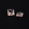 Vidro Flor de Gelo Frito Diamante Nude Quadrado Fundo Pontiagudo Transparente Açúcar Açúcar Acessórios de Vestuário Acessórios Acessórios Unha Diamante Vidro Diamante