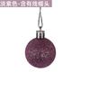 Bolas de Plástico com Pó de Diamante em Massa 3/4/5/6/8cm Árvore de Natal Shopping Vitrine Atmosfera Festiva Decoração de Fila Bolas Penduradas