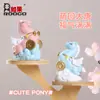 Estilo Chinês Criativo Tang Sancai Cavalo Gordinho Adorno Fofo para Desktop Mercado Cultural de Luoyang Lembrança Turística