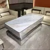 Mesas de Café da Manhã, Mesas e Cadeiras de Bar, Assentos em Lanchonete, Mesas de Chá de Ardósia de Luxo Leve para KTV, Mesas de Café de Mármore para KTV, Mesas de Jantar de Ardósia