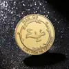 Fada do Dente Desenho Animado Moeda de Ouro Moeda Comemorativa Banhada a Ouro Presente para Troca de Dentes Infantis Medalha Comemorativa da Fada do Dente Moeda Medalha Comemorativa