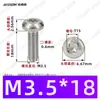 Tornillos Autorroscantes de Cabeza Plana con Rosca Triangular, M2~M6, Estándar Alemán Din7500, Chapado en Zinc Blanco, Tornillos Autorroscantes Pequeños