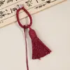 [Ticket Especial Gratuito] Llavero de Borla de Algodón Estilo Tíbet, Colgante de Hilo Cielo Estrellado, Adorno Colgante de Borla Pequeña, Venta al por Mayor desde el Fabricante