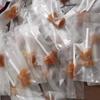 Bolsa de embalaje para piruletas coreanas de estrella larga para hornear, palo para moler, máquina de turrón de algas, bolsa sellada, paquete de 200