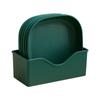 Novo Prato de Ossos Doméstico Prato de Ossos para Cuspir Prato de Ossos de Luxo Leve Prato de Lixo de Mesa de Jantar de Plástico Prato de Petiscos Prato de Frutas