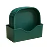 Plato para huesos nuevo Plato para escupir huesos doméstico Plato para huesos de lujo ligero Plato para basura de mesa de comedor de plástico Plato para refrigerios Plato para frutas