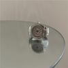 Anillo reloj punk de moda europea y americana, nicho para pareja, reloj de dedo, mini reloj, anillo elástico creativo retro