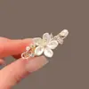 Novo Estilo de Grampo de Cabelo Flor de Pessegueiro Estilo República da China para Mulheres, Acessórios Personalizados Estilo Antigo, Clipes de Roupa para Empresas de Casamento