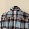 2026 Camisa de Manga Longa Xadrez Estilo Japonês Estilo de Hong Kong Ins Camisa Solta de Verão para Homem Versátil Casual Jaqueta para Casal