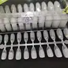 Arte de Unha Sem Lixar Sem Marcar Semi-Fosco Trapezoidal Ballet Adesivo Completo Unha Pontiaguda Gotas Unha Postiça Caixa com 500 Peças de Unha