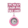Reloj de Bolsillo Clásico de Enfermera y Doctor de Hospital con Apariencia Personalizada y Práctico Clip Retráctil para Insignia Colgante de Pecho