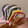 Gafas cuadradas diadema lujo ligero nicho diseño avanzado sentido no daña tipo de cabello soporte diadema invisible diadema