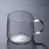 Tetera de agua fría de vidrio martillado tetera de agua fría hervida gran capacidad para el hogar resistente a altas temperaturas tetera de estufa cerámica eléctrica para hervir agua preparar té hacer té