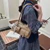 Bolsa de Ombro Popular Transfronteiriça para Mulheres 2025 Nova de Alta Qualidade Versátil com Padrão de Crocodilo Bolsa de Mão Bolsa de Ombro