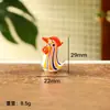 Nueva Decoración Colgante Creativa de Gallo Grande de Vidrio Adorno de Vidrio para Escritorio Adorno de Vidrio Mini Colorido para Escritorio de Sala de Estar