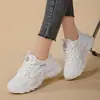 Nuevos Zapatos de Baile de Malla Transpirable, Zapatos Cuadrados de Suela Blanda para Baile, Ligeros y Cómodos para Viajar, Zapatos Deportivos de Moda para Fitness