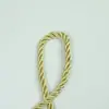 Corda de Poliéster Colorida de Três Fios de 4mm-5mm Corda para Bolsa de Mensageiro Corda para Caixa de Presente Corda para Sacola de Papel Corda Torcida Feita à Mão para DIY Decoração de Pingente