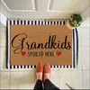 Alfombra con Tema de Elementos de Letra Gótica Transfronteriza Felpudo Antideslizante para Entrada de Puerta Alfombrilla Absorbente para Entrada de Baño
