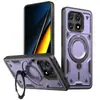 Adecuado para funda de teléfono Xiaomi 17t Pro y cubierta protectora con soporte giratorio Redmi Note15 Pro