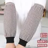 Mangas de Algodão, Estilo Fino Estendido, Mangas de Algodão Puro Anti-Manchas para Cozinha Masculinas e Femininas, Mangas Resistentes ao Desgaste para Roupa de Trabalho de Outono e Inverno, Proteção do Trabalho