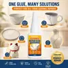 KineShineX Pegamento Cerámico de Reparación Adhesivo Impermeable para Reparación de Azulejos Sellador para Reparación de Baño Cocina Inodoro