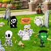 Zkb006 Decoración de Halloween de Dibujos Animados Transfronteriza para Patio, Tablero Hueco con Enchufe para Jardín, Fiesta Festiva al Aire Libre, Enchufe de Tierra