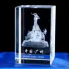 Artesanato de Cristal Personalizado da Grande Muralha da China, Ornamentos de Templo do Céu Gravados em Cristal para Interiores da Grande Muralha da China, Lembrancinhas Turísticas no Atacado