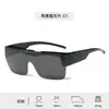 Conjunto de Óculos Novo Modelo Transfronteiriço para Ciclismo e Direção, Óculos de Sol Polarizados Masculinos Tr836, Óculos de Sol Esportivos Femininos Estilo Japonês