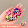 Presilha Pequena Infantil para Pegar Cabelo Bebê Bebê Fofa Princesa Presilha de Cabelo Acessórios de Cabelo para Menina Flor de Cabelo Adorno de Cabeça Pequeno Grampo de Cabelo