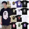 Suministro a Largo Plazo de Camisetas con Estampado de Dibujos Animados para Hombres y Mujeres, Estilo Pareja, Camisetas de Manga Corta