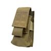 Amazon Exército Fan Lanterna Bag M5 Tactical Flashlight Bag Small Single Tool Bag Molle Acessório Saco de suspensão Bolsa de cintura