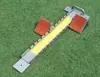 Bloque de Salida de Competición, Aleación de Aluminio Engrosada, Ayuda de Pista de Plástico Ajustable para Entrenamiento de Atletismo, Adecuado para Exámenes de Ingreso a la Escuela Secundaria, Carreras de Velocidad Corta