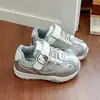 Zapatillas Deportivas Doble Malla para Niños 2026 Nuevo Estilo Primavera/Otoño Niñas Lindas Elegantes Casuales Versátiles Zapatillas de Correr para Niños Medianos/Grandes